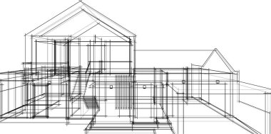 minimal geometrik mimari yapı tasarımı