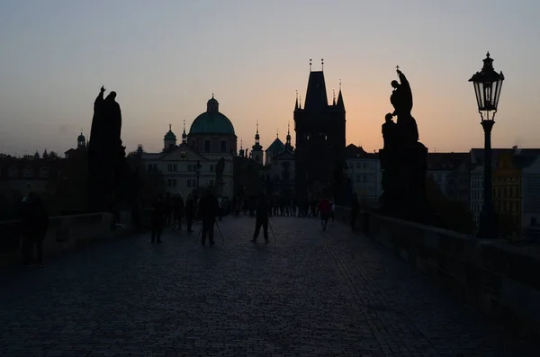 Schöne Stadtansicht Des Alten Prag Tschechische Republik — Stockfoto