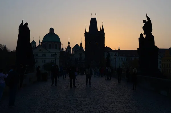 Schöne Stadtansicht Des Alten Prag Tschechische Republik — Stockfoto