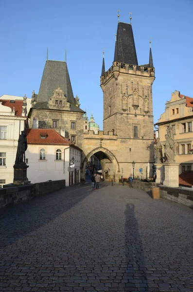 Schöne Stadtansicht Des Alten Prag Tschechische Republik — Stockfoto