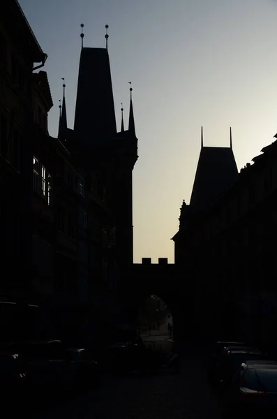 Bella Vista Sulla Vecchia Praga Repubblica Ceca — Foto Stock