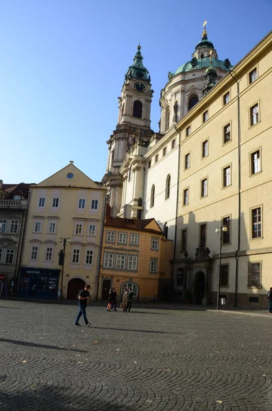 Vacker Utsikt Över Gamla Prag Tjeckien — Stockfoto