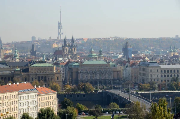 Piękny Widok Miasto Starej Pragi Republika Czeska — Zdjęcie stockowe