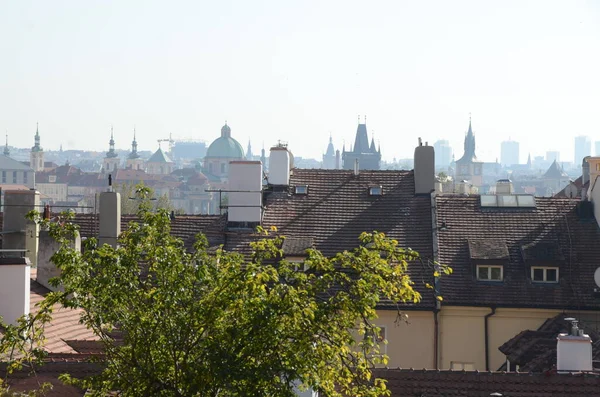 Schöne Stadtansicht Des Alten Prag Tschechische Republik — Stockfoto