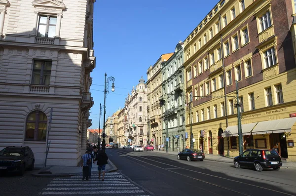 Belle Vue Sur Ville Vieux Prague République Tchèque — Photo