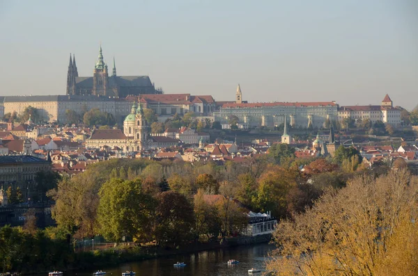 Prague View Its River Buildings Czech Republic — Stock Photo, Image