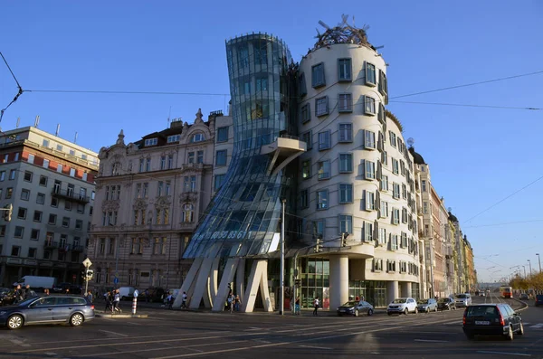 Prague Czech Republic Dancing House — Stock Photo, Image