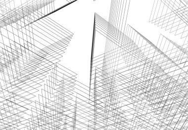 soyut çizim çizgileri ve arkaplan vektör çizimi oluşturur