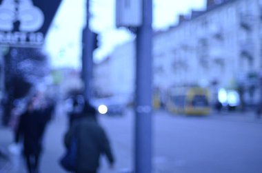 soyut bulanık sokak arkaplanı 