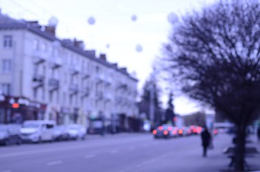 soyut bulanık sokak arkaplanı 