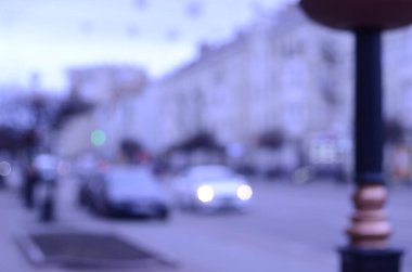 soyut bulanık sokak arkaplanı 