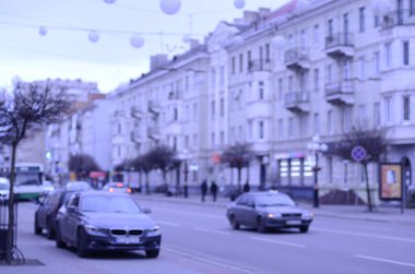 soyut bulanık sokak arkaplanı 