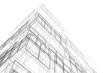 minimal geometrik mimari yapı tasarımı