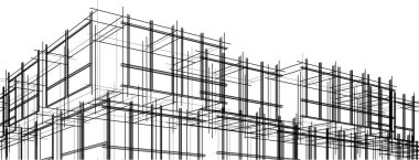 minimal geometrik mimari yapı tasarımı