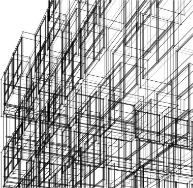 minimal geometrik mimari yapı tasarımı