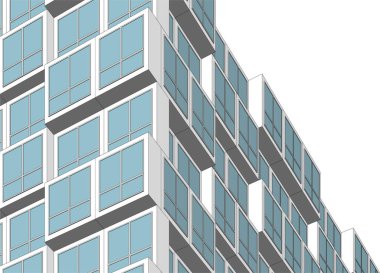 minimal geometrik mimari yapı tasarımı
