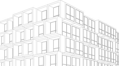 minimal geometrik mimari yapı tasarımı