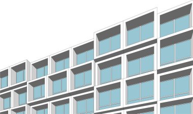 minimal geometrik mimari yapı tasarımı