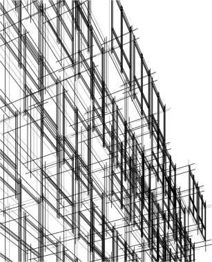 minimal geometrik mimari yapı tasarımı