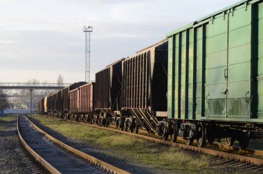 Ukrayna 'nın Kyiv kentindeki tren istasyonu