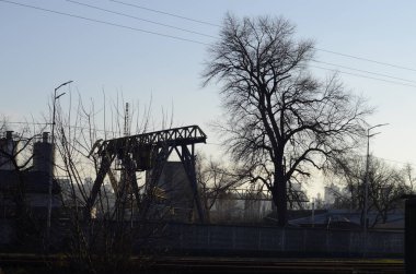 Ukrayna 'nın Kyiv kentindeki tren istasyonu