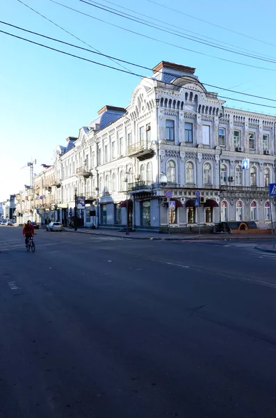 Straßenansicht Der Stadt Kiew Ukraine — Stockfoto