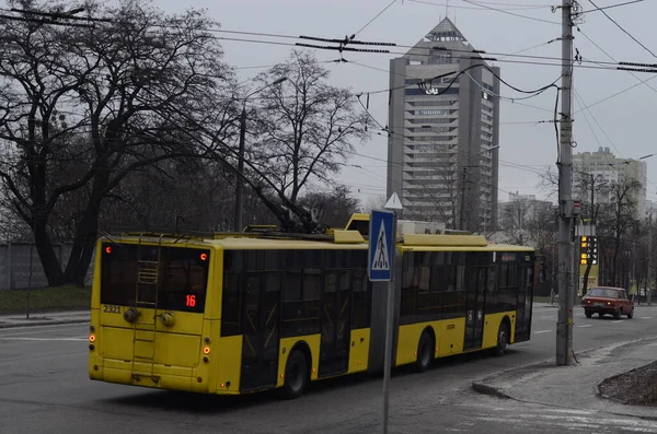 Kijów Ukraina Metalowa Wieża Nadawcza Radiowa Telewizyjna — Zdjęcie stockowe