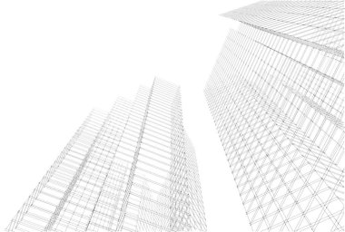 soyut mimari duvar kağıdı, dijital arkaplan