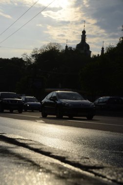 Şehir manzarası, trafik...