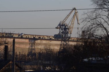 Ukrayna 'nın Kyiv kentindeki tren istasyonu