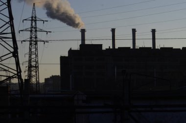 Ukrayna 'nın Kyiv kentindeki tren istasyonu