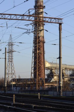 Ukrayna 'nın Kyiv kentindeki tren istasyonu