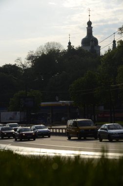 Şehir manzarası, trafik...