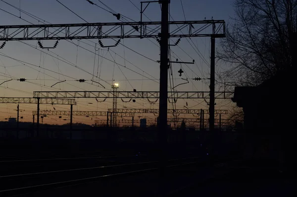 ウクライナの都市キエフの鉄道駅 — ストック写真