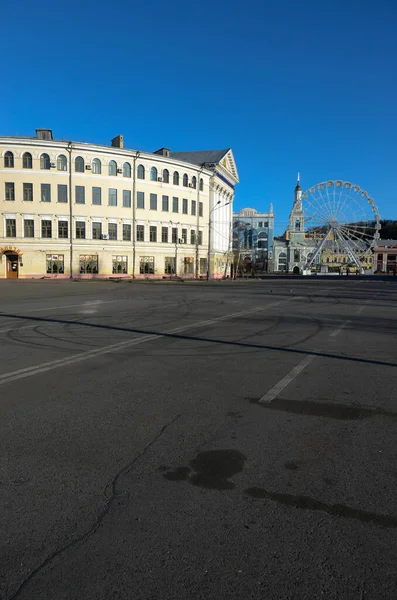 Street View Kyiv City Ukraine — Stock Photo, Image