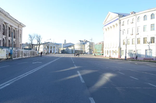 ウクライナキエフ市のストリートビュー — ストック写真