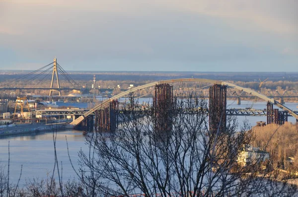 Prachtig Uitzicht Kiev Stadsgezicht Oekraïne — Stockfoto
