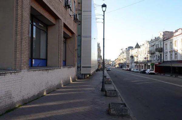 Street View Kyiv City Ουκρανία — Φωτογραφία Αρχείου