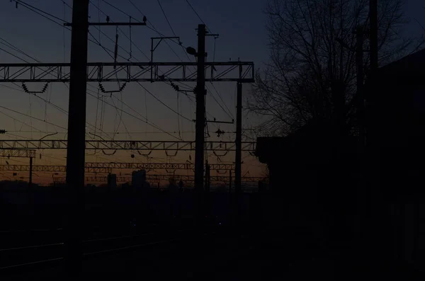 Estação Ferroviária Cidade Kyiv Ucrânia — Fotografia de Stock