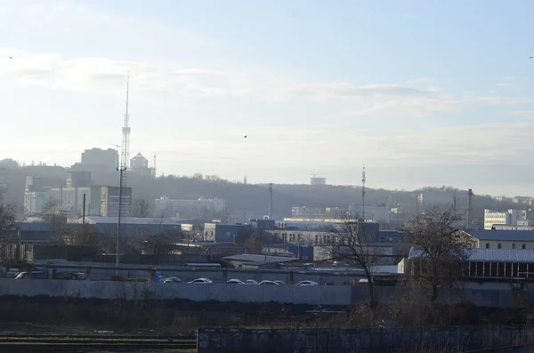 Stazione Ferroviaria Nella Città Kiev Ucraina — Foto Stock