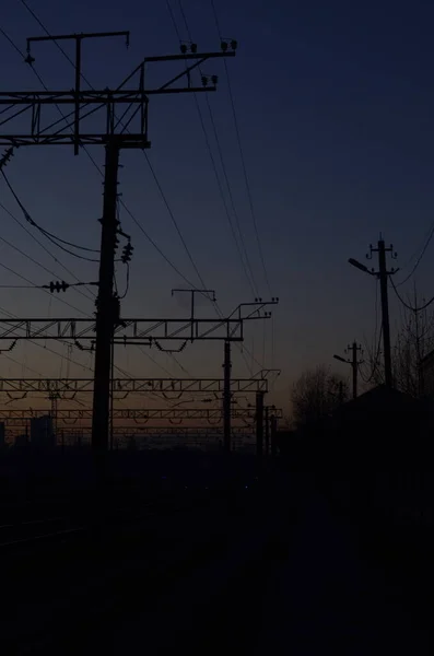 Bahnhof Der Stadt Kiew Ukraine — Stockfoto