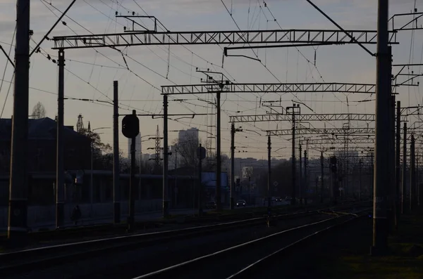 Station Stad Kiev Oekraïne — Stockfoto