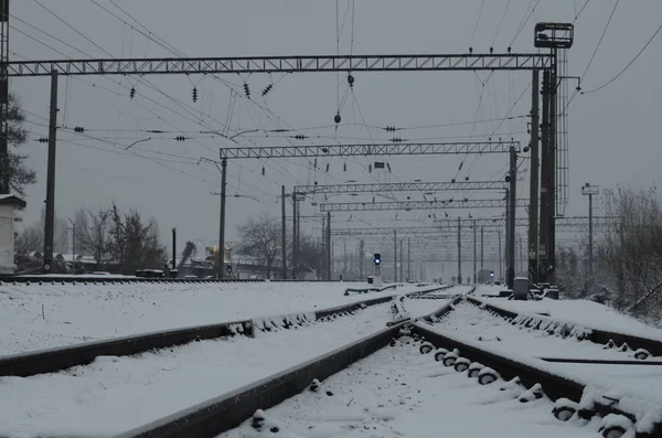 Station Stad Kiev Oekraïne — Stockfoto