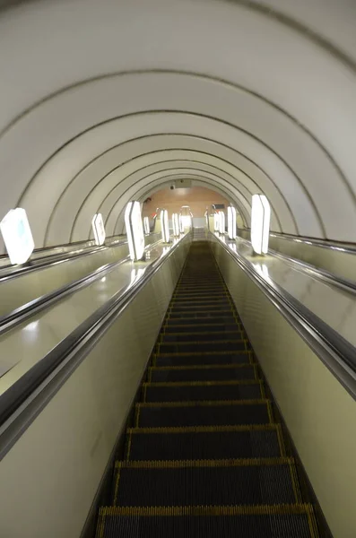 Kiev Ucraina Concetto Urbano Vista Stazione Della Metropolitana — Foto Stock