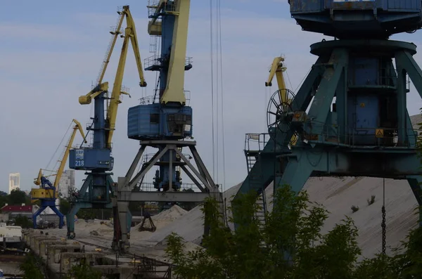 Kiev Ucraina Atmosfera Urbana Concetto Strade Della Città Vista Industriale — Foto Stock