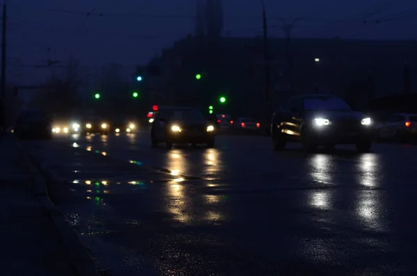 Kyiv Ukrayna Şehir Atmosferi Konsepti Şehir Sokakları Görünümü — Stok fotoğraf