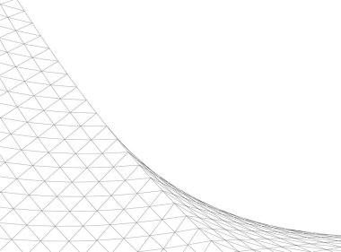 soyut geometrik şekil vektör çizim