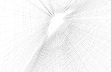 minimal geometrik mimari yapı tasarımı