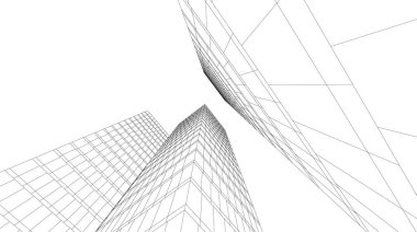 minimal geometrik mimari yapı tasarımı