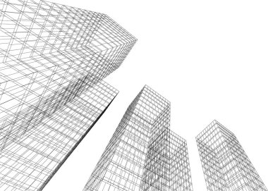 minimal geometrik mimari yapı tasarımı